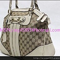 GUCCI-247285白色手提包 3500 (1)