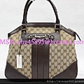 GUCCI-247285咖啡色手提包 3500