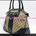 GUCCI-247285墨綠色手提包 3500 (1)