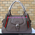 GUCCI-247599咖啡色全皮單肩包W42.5 H31.5 D16 CM 4500