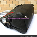 GUCCI-247599黑色全皮單肩包W42.5 H31.5 D16 CM 4500 (2)