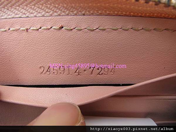 GUCCI-245914粉紅長夾 售價2200元 (6)