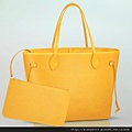 LV-M40882水波紋黃色束口包購物包單間包女包W32H29D19cm售價3800元.jpg