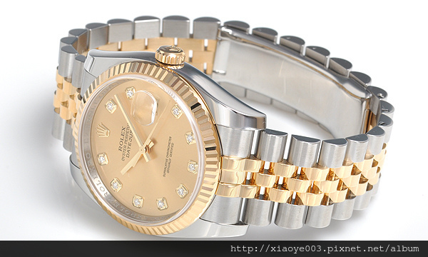 勞力士ROLEX-日志型系列116233金色表盤男士機械表37mm 售價3500元 (1).jpg