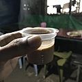 姜茶虽然小小杯，不过味道很香浓。