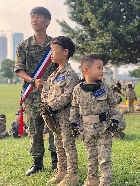 【台北-三重大都會公園】小兵日記兒童軍事體驗營 角色扮演/職業體驗/小軍人/陸軍/黃武士/當兵/親子活動