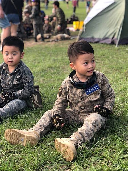 【台北-三重大都會公園】小兵日記兒童軍事體驗營 角色扮演/職業體驗/小軍人/陸軍/黃武士/當兵/親子活動