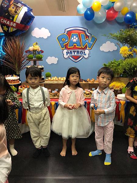 【DIY手作】小熊的4歲汪汪隊立大功生日派對 /卡通/慶生佈置/外匯/生日蛋糕