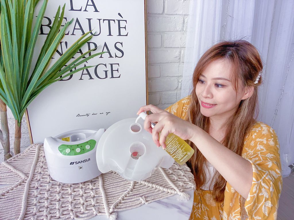 山水消毒機添加精油