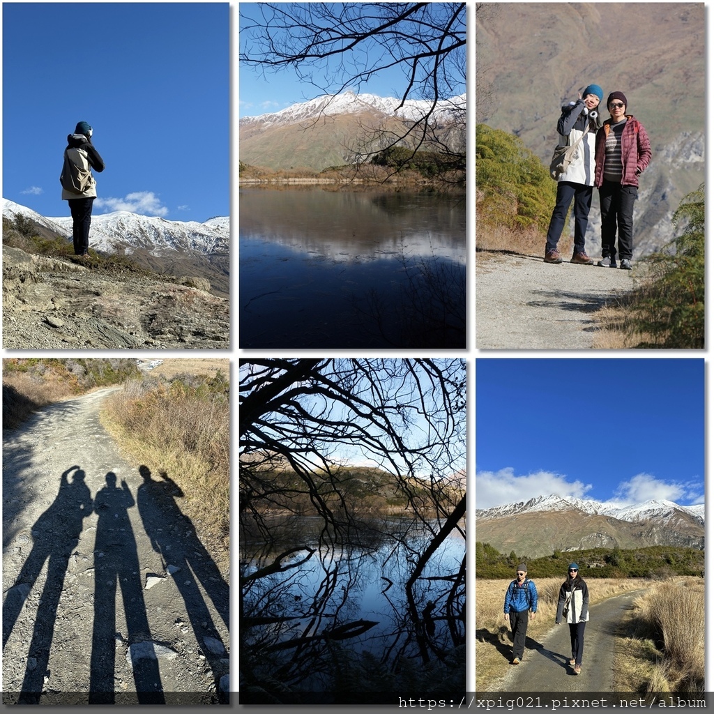 202308紐西蘭D10-鑽石湖步道、高山鄉村鮭魚、Lake