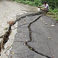 辛樂克颱風─道路受損