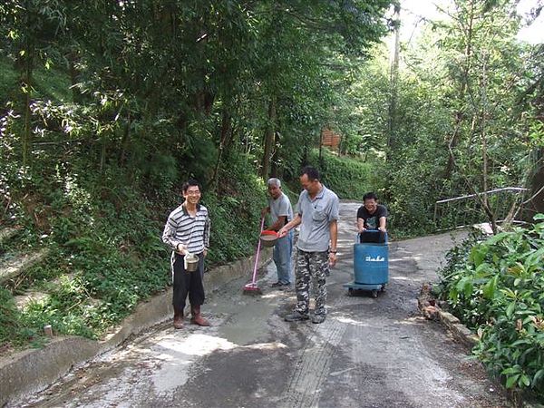 A區修補路面