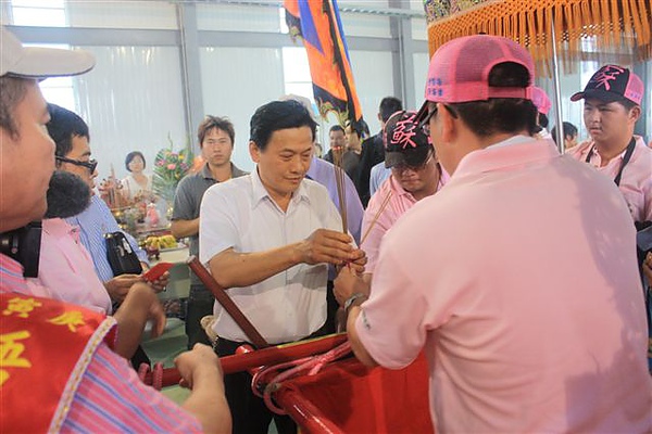 庚寅年梧栖万兴宫苏府王爷往鹿港奉天宫谒祖进香