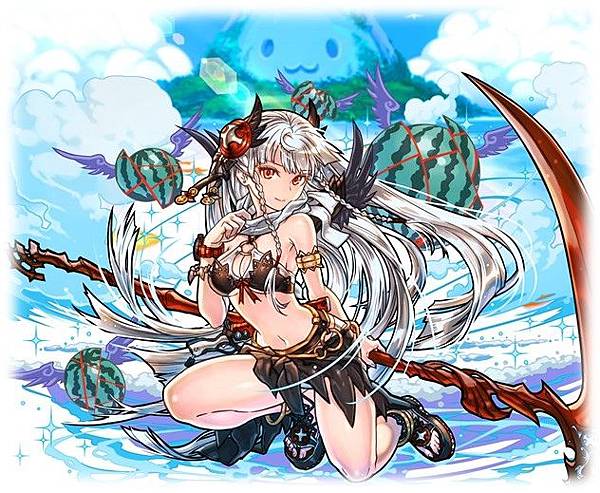 泳裝黑盾，能力不算特強，但是外型超強啊！