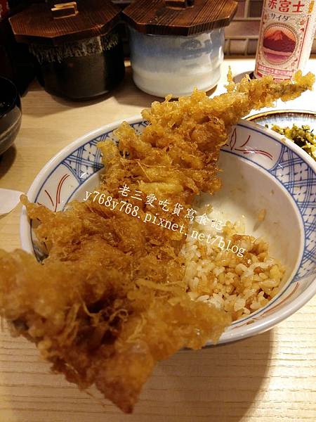 天丼穴子魚-下町天丼秋光價格-老三愛吃貨寫食記.jpg