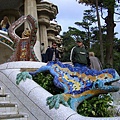 Park Guell-12 馬賽克蜥蜴