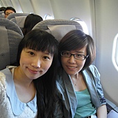 120719飛往韓國的班機上