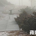 玉山下雪2