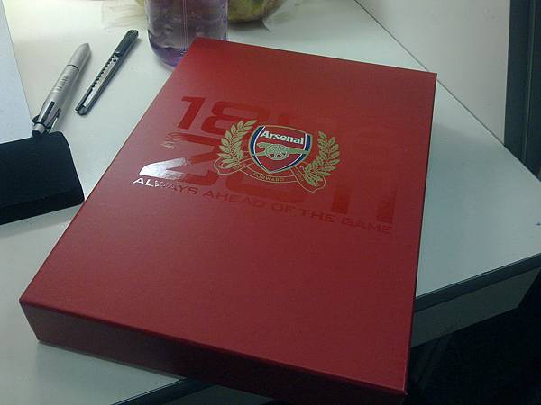 Arsenal 11-12 membership pack，謝謝你們!!!!