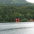 箱根神社山腳下的鳥居(鳥居為吉祥的玩意,具祈福及驅邪用...好像是....)