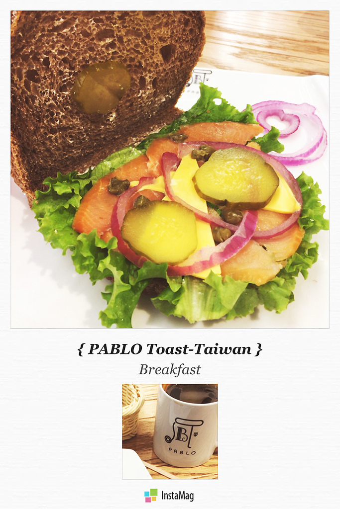 PABLO-煙燻鮭魚酸乳酪三明治