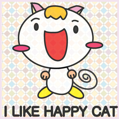 let's be a happy cat