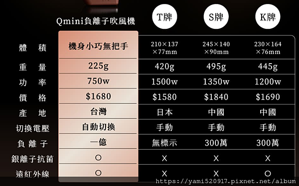 Pingo TRAVEL Qmini 2.0奈米負離子極輕吹 試用