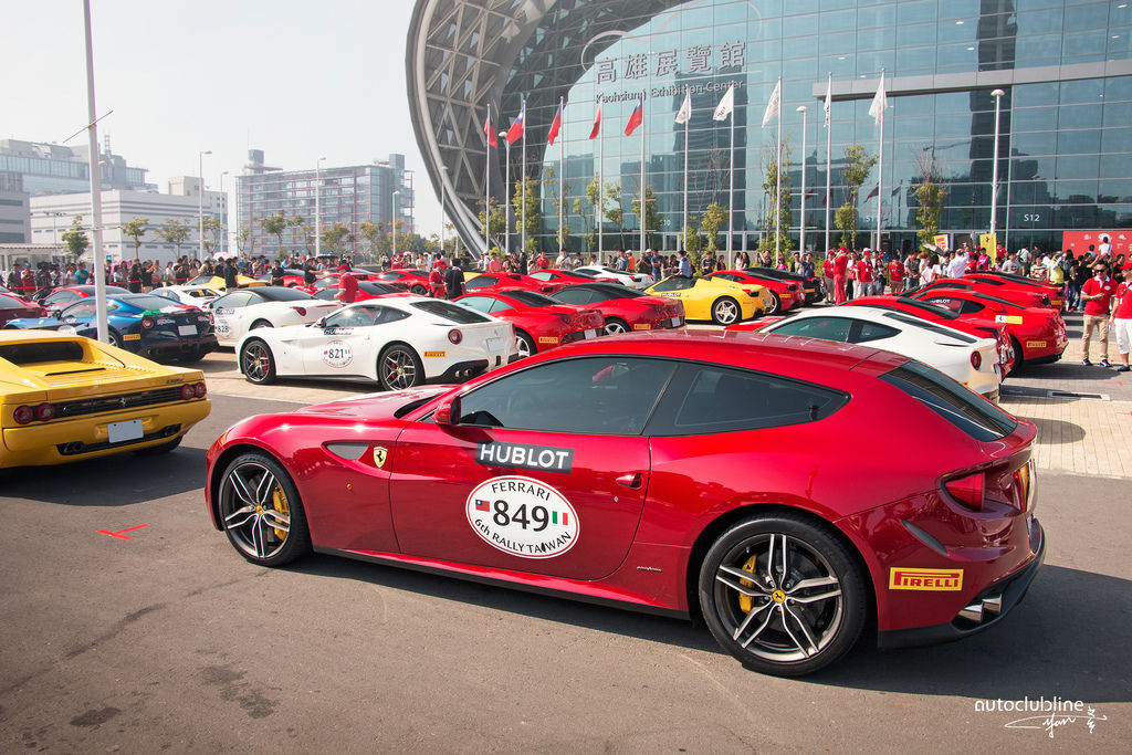 Ferrari 6th Rally Taiwan