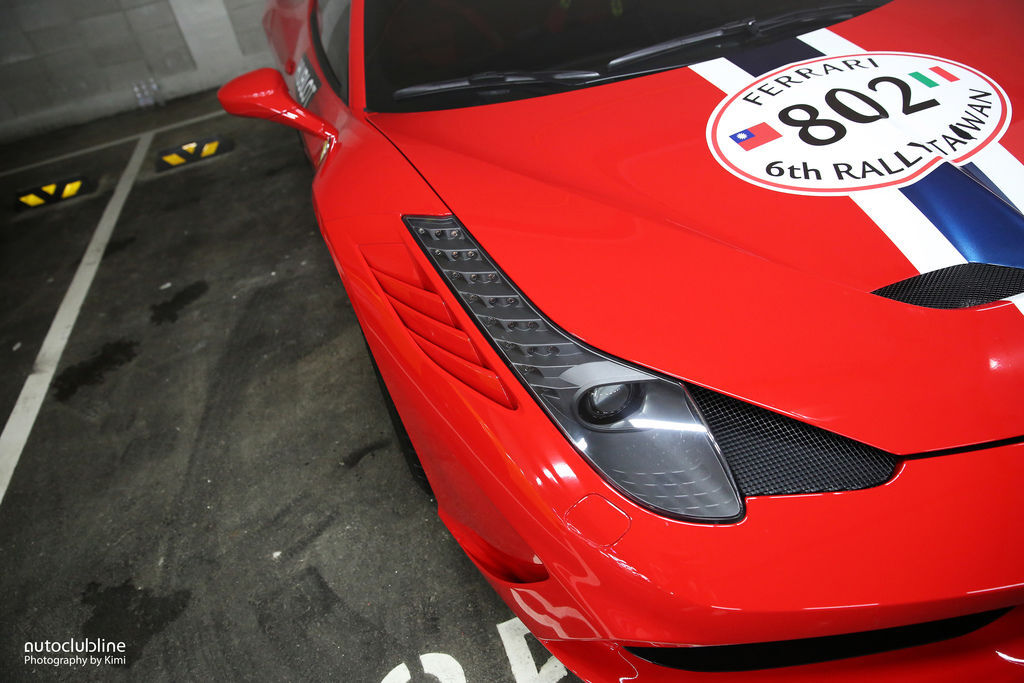 Ferrari 6th Rally Taiwan