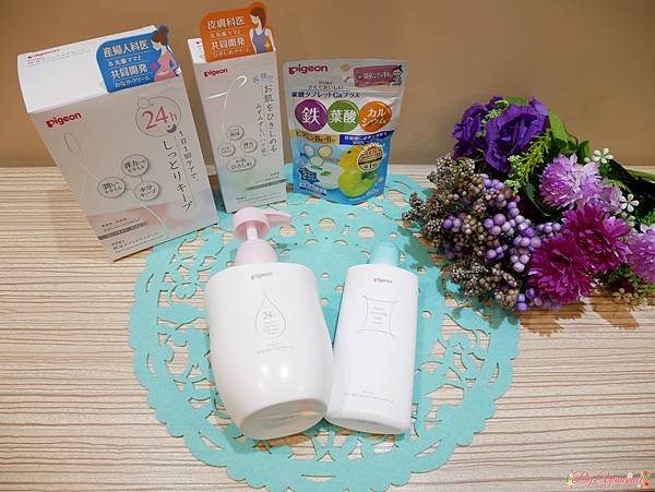 【孕】日本人氣款媽咪寶貝全身保濕霜 * Pigeon貝親 24hr bodycare cream (加映孕前孕後保養品)