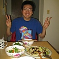 豆腐魚片與蠔油西生菜