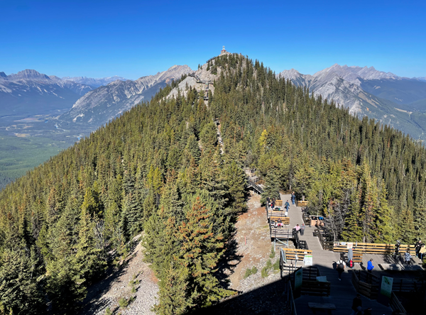 《2023.9月》洛磯山脈Day2-硫磺山班夫纜車Banff