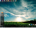 我的桌面(OS windows 7 好用!)