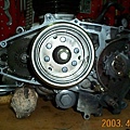 野狼系引擎下體維修 (1) 要在引擎上體分解的情況下才能拆裝
