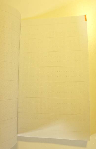 A4回收紙張筆記本-萬年曆