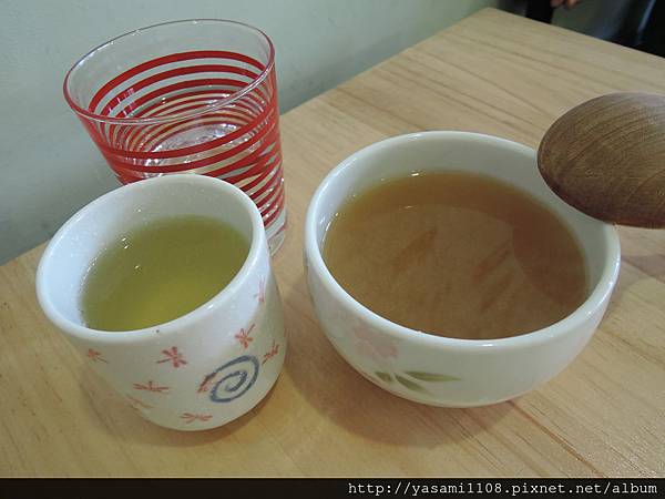煎茶&味噌湯