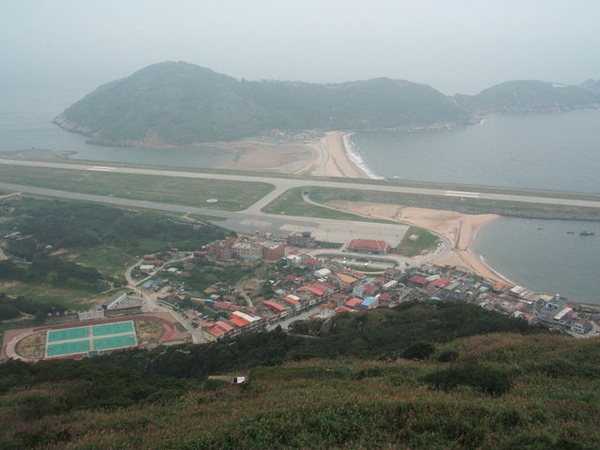 這是我在北竿最高點所照的北竿全景..