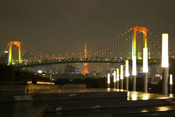 彩虹橋及東京鐡塔