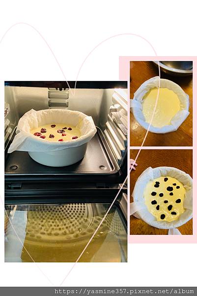 ＜甜點&親子蛋糕＞ 自己動手做系列～～ 莓果巴斯克乳酪蛋糕(