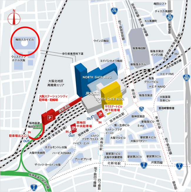 map_jr_大阪站附近 map_jr_大阪站附近