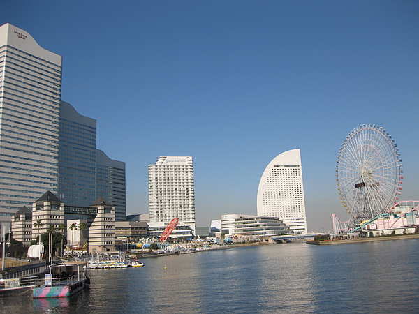 橫濱港的帆船建築, 很漂亮吧