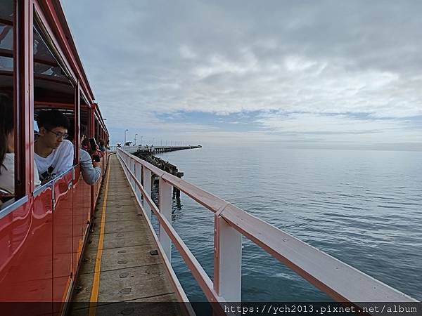 巴瑟爾頓長堤Busselton Jetty搭小火車出海