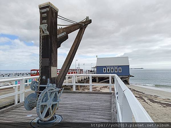 巴瑟爾頓長堤Busselton Jetty搭小火車出海