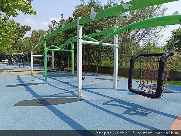 新北林口樂活公園／捷運主題公園綠帶賞黃金風鈴木