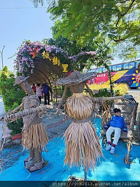 季節限定／新北泰山楓樹河濱公園賞蒜香藤花廊