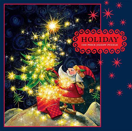 Mini Christmas Puzzles - Santa Decorating the Tree1516-05CEA.jpg Mini Christmas Puzzles - Santa Decorating the Tree1516-05CEA.jpg