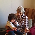 with great grandma Fanny