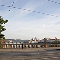 view from Bridge of Legions (Most Legií)