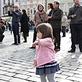 Carolina dancing at Old town square