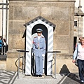 Guard at Prague Castle (St. Vitus Cathedral, Old Royal Palace, St. George's Basilica, Golden Lane with Daliborka Tower)